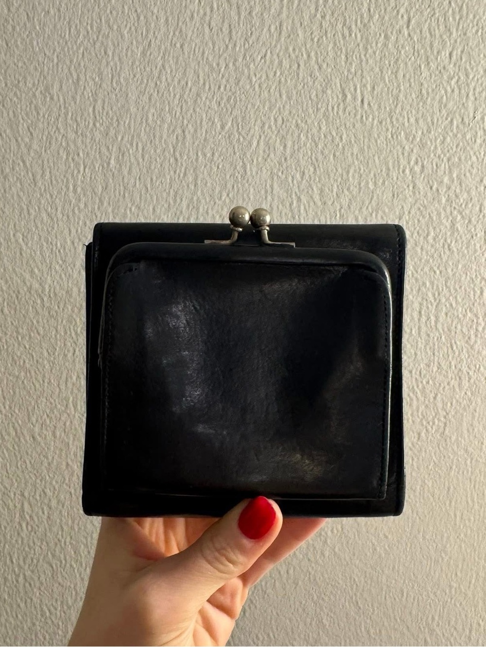 Vintage Coach Kisslock French purse wallet